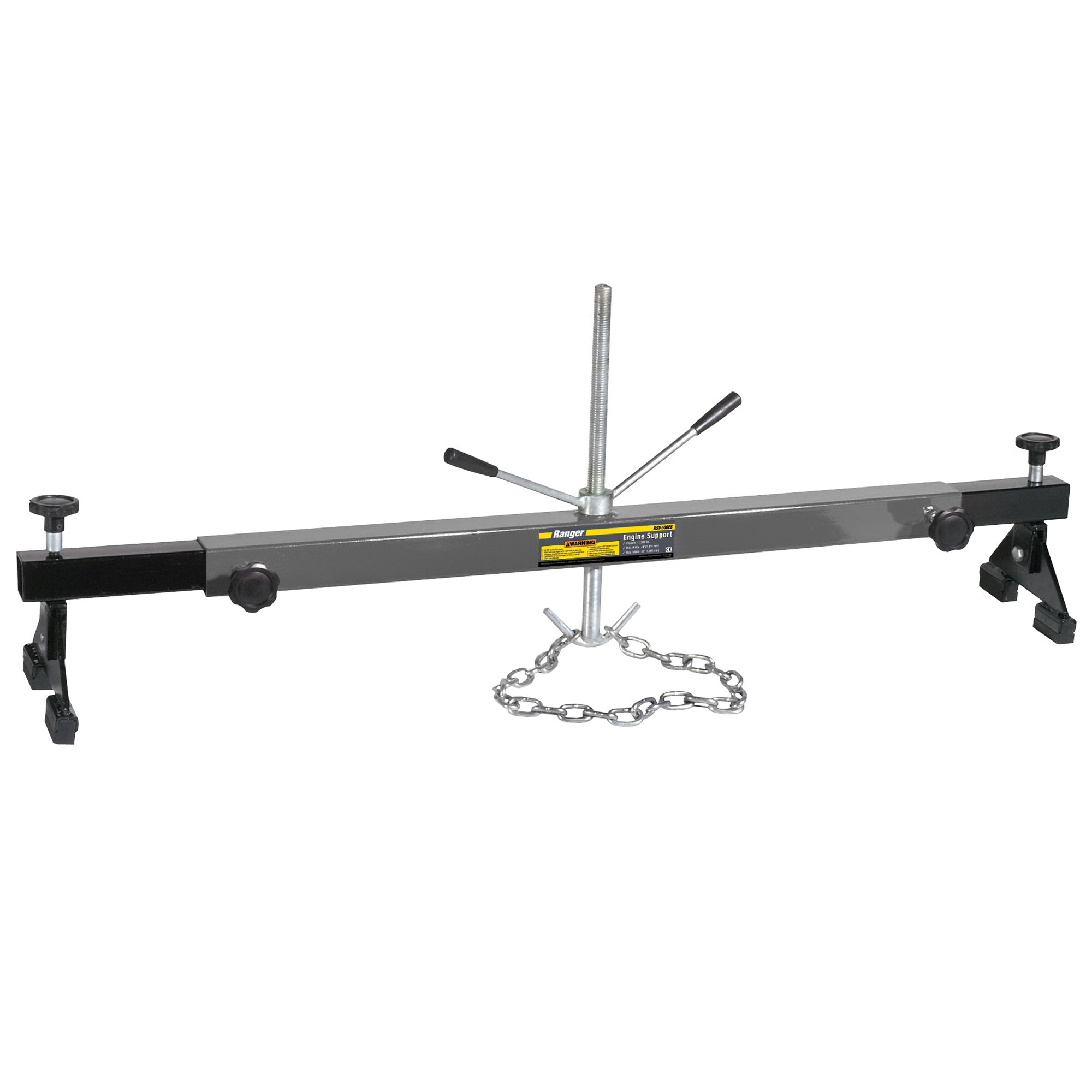 Ranger RST-500ES engine support stand for stabilizing engines during transmission removal.