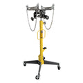 Ranger RTJ-1100 1,100-lb. transmission jack for professional automotive shop service.