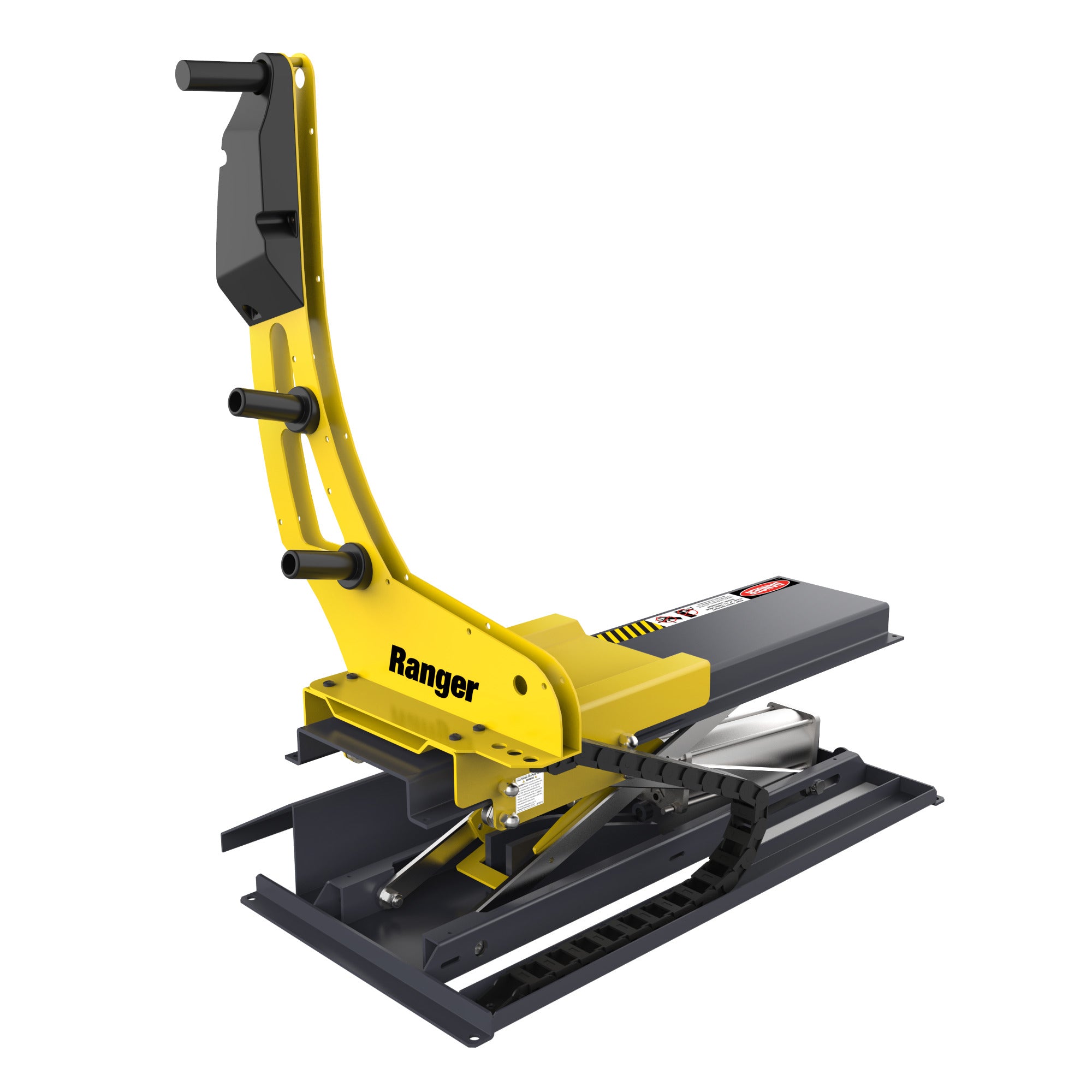 Ranger RWL-175 portable wheel lift for handling heavy wheels in service shops.