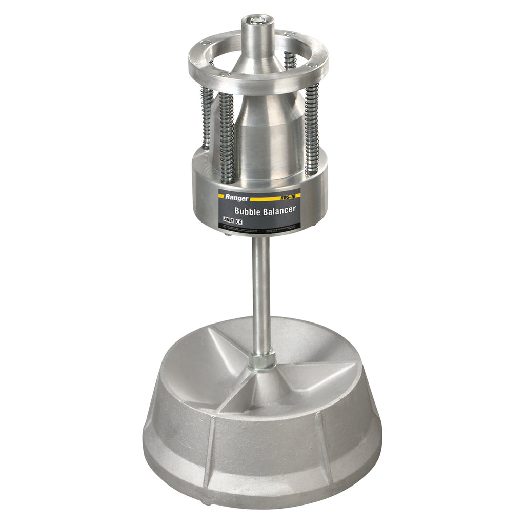 Ranger RWS-1B bubble wheel balancer for portable manual wheel service applications