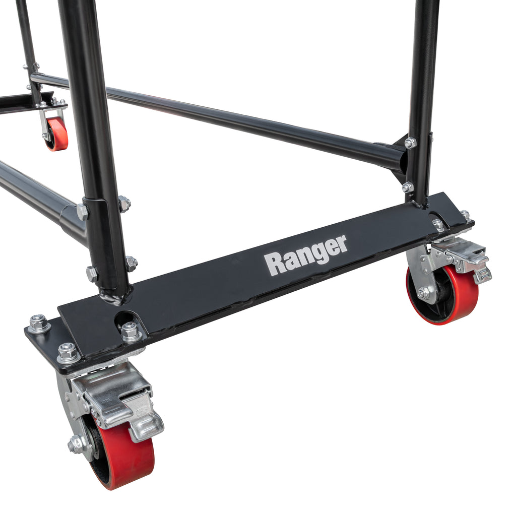 Ranger TSR-2S Heavy-Duty Mobile Tire Display Rack - 2-Tier