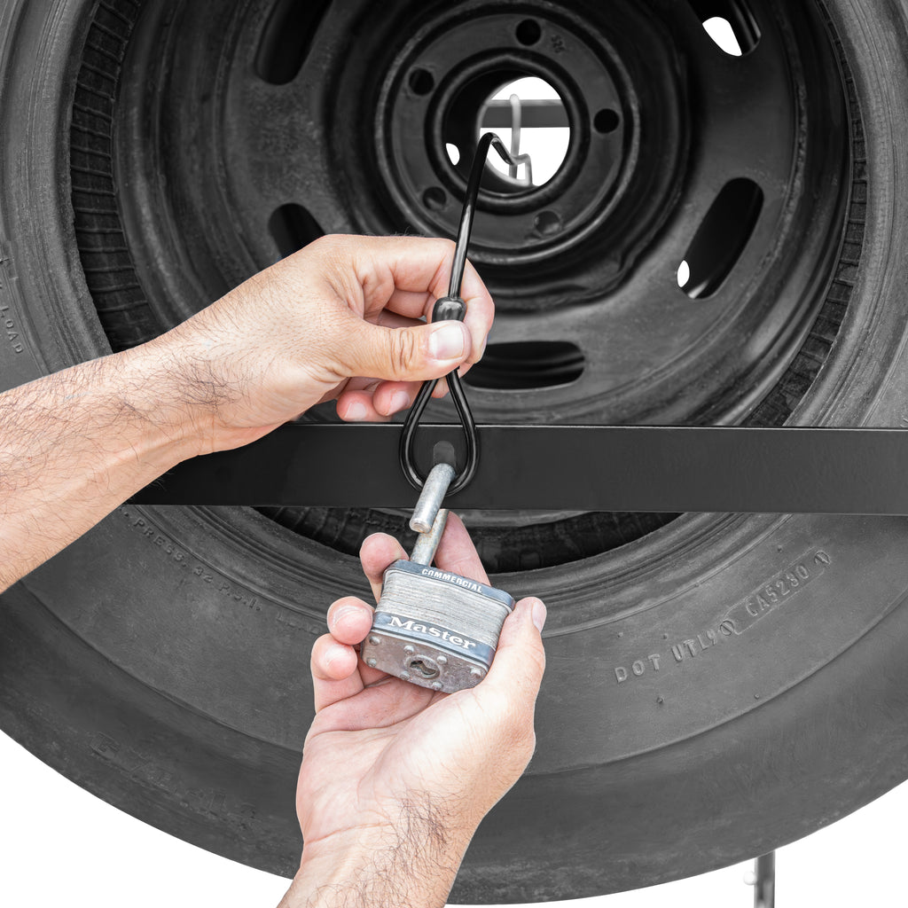 Ranger TSR-2S Heavy-Duty Mobile Tire Display Rack - 2-Tier