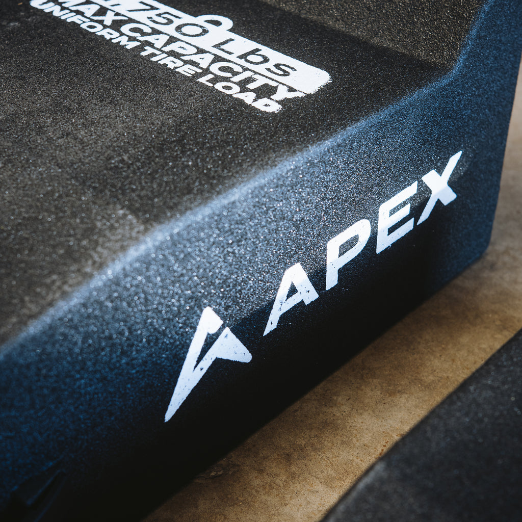APEX 72-inch Lightweight Foam Garage Ramp Kit - Set of 2