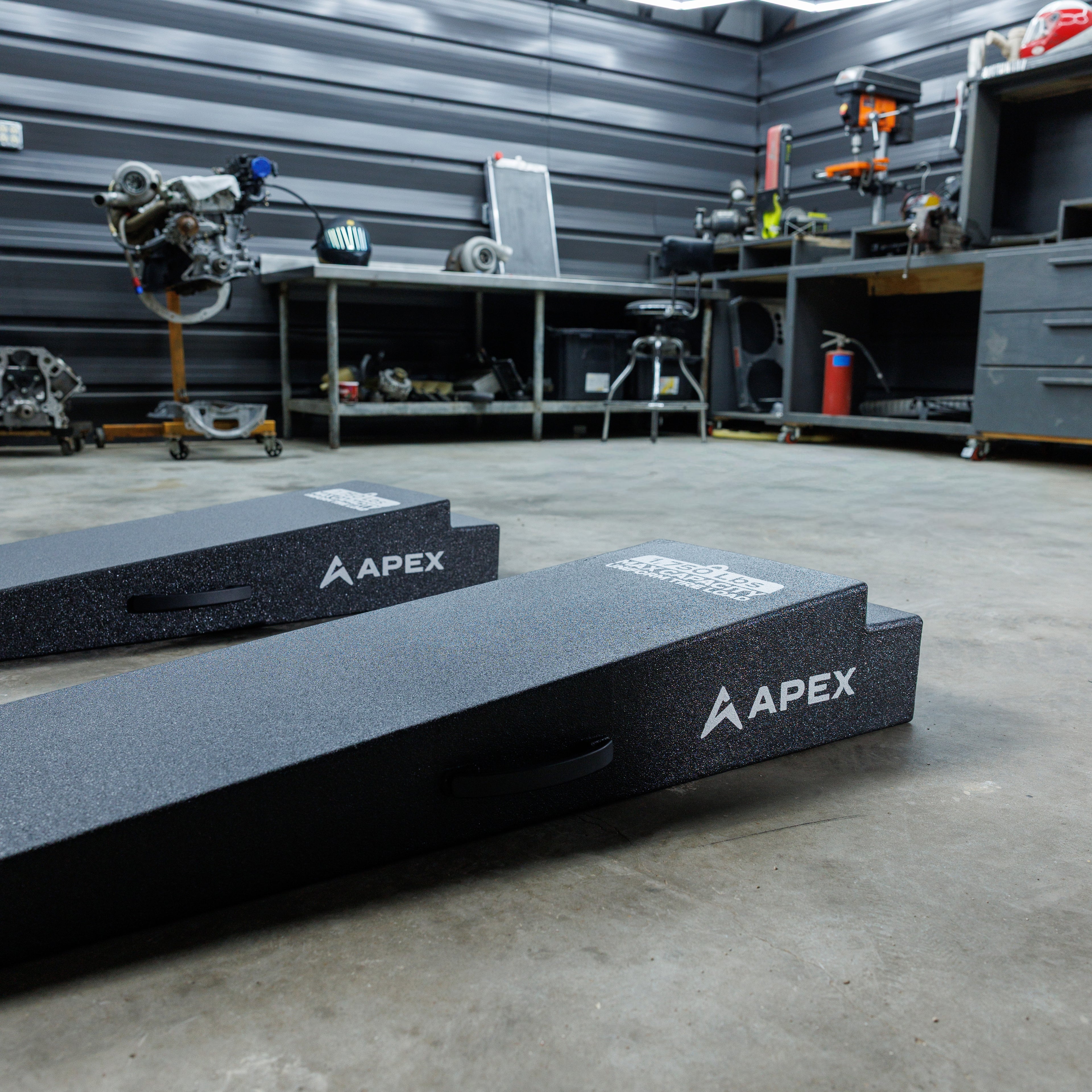 APEX 60-inch Lightweight Foam Trailer Ramp Kit - Set of 2